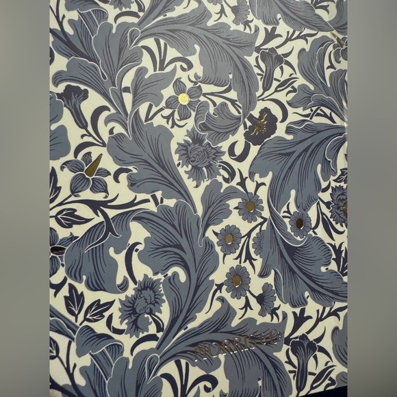 Set of 3 Morris & Co. Notebook / Journals large 9.75” x 7.5” Lined Gold Foil NWT - Picture 7 of 9